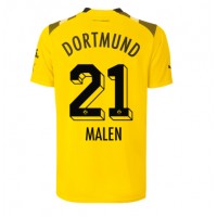 Dres Borussia Dortmund Donyell Malen #21 Rezervni 2022-23 Kratak Rukav